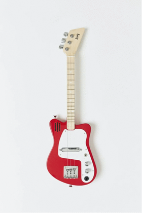 Loog Mini Electric Red Finish 3-stringed Instrument