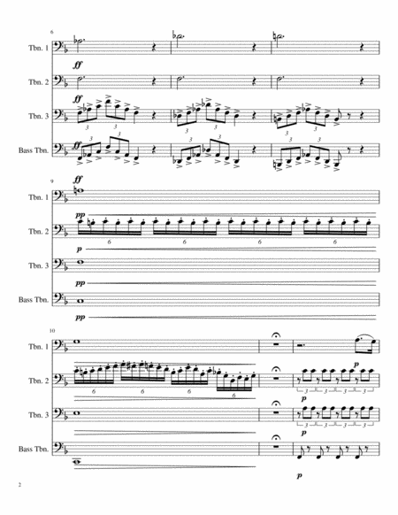 Giuseppe Verdi (1813-1901) - Va, Pensiero (Chorus of the Hebrew Slaves) from Nabucco for Trombone Qu image number null