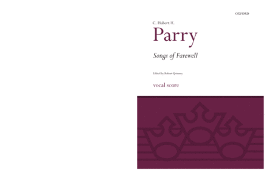 Songs of Farewell Divisi scores gallery preview page 1