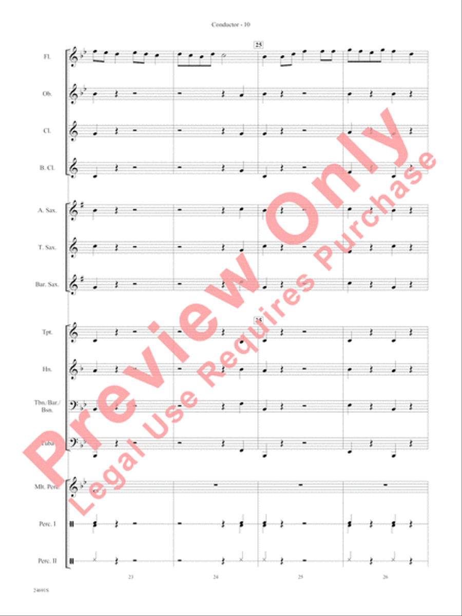 Belwin Very Beginning Band Kit #2 Concert Band scores gallery preview page 13