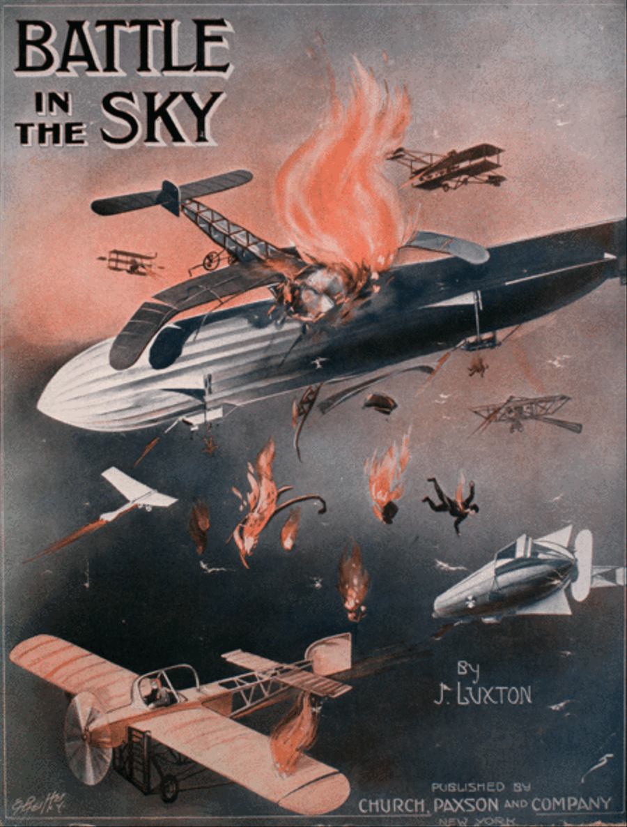 Battle in the Sky Piano Solo scores gallery preview page 1