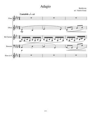 Adagio for Woodwind Quintet