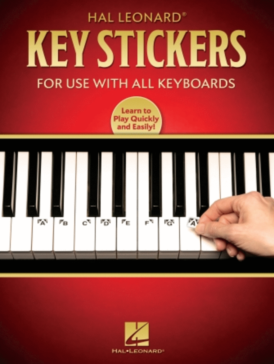 Key Stickers Key Stickers Easy Piano scores gallery preview page 1