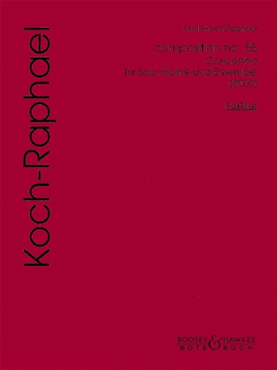 composition no. 55 Violin scores gallery preview page 1