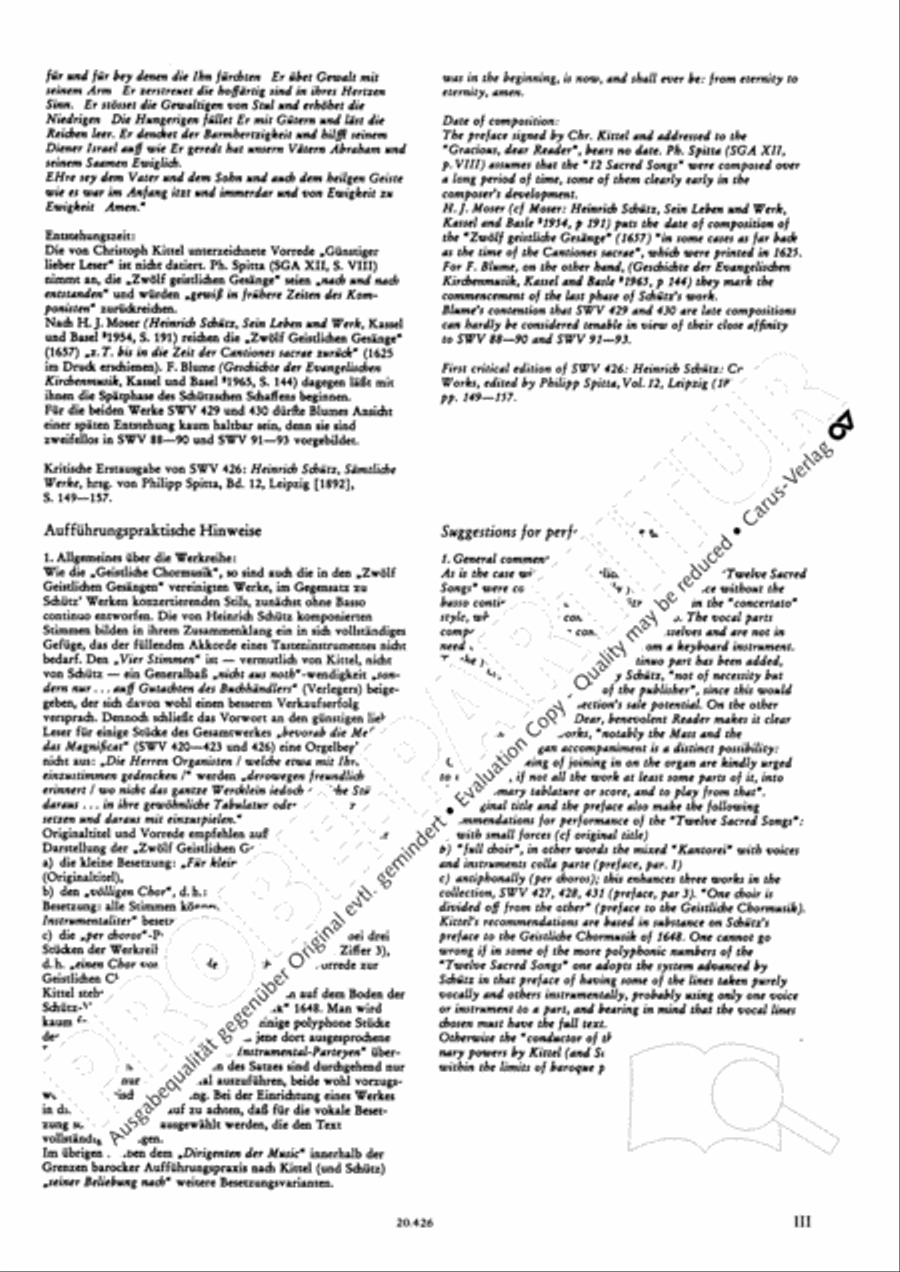 Magnificat (Meine Seele erhebt den Herrn); Ehre sei dem Vater Score scores gallery preview page 5