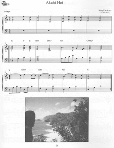 Hawaiian Music for Folk Harp image number null