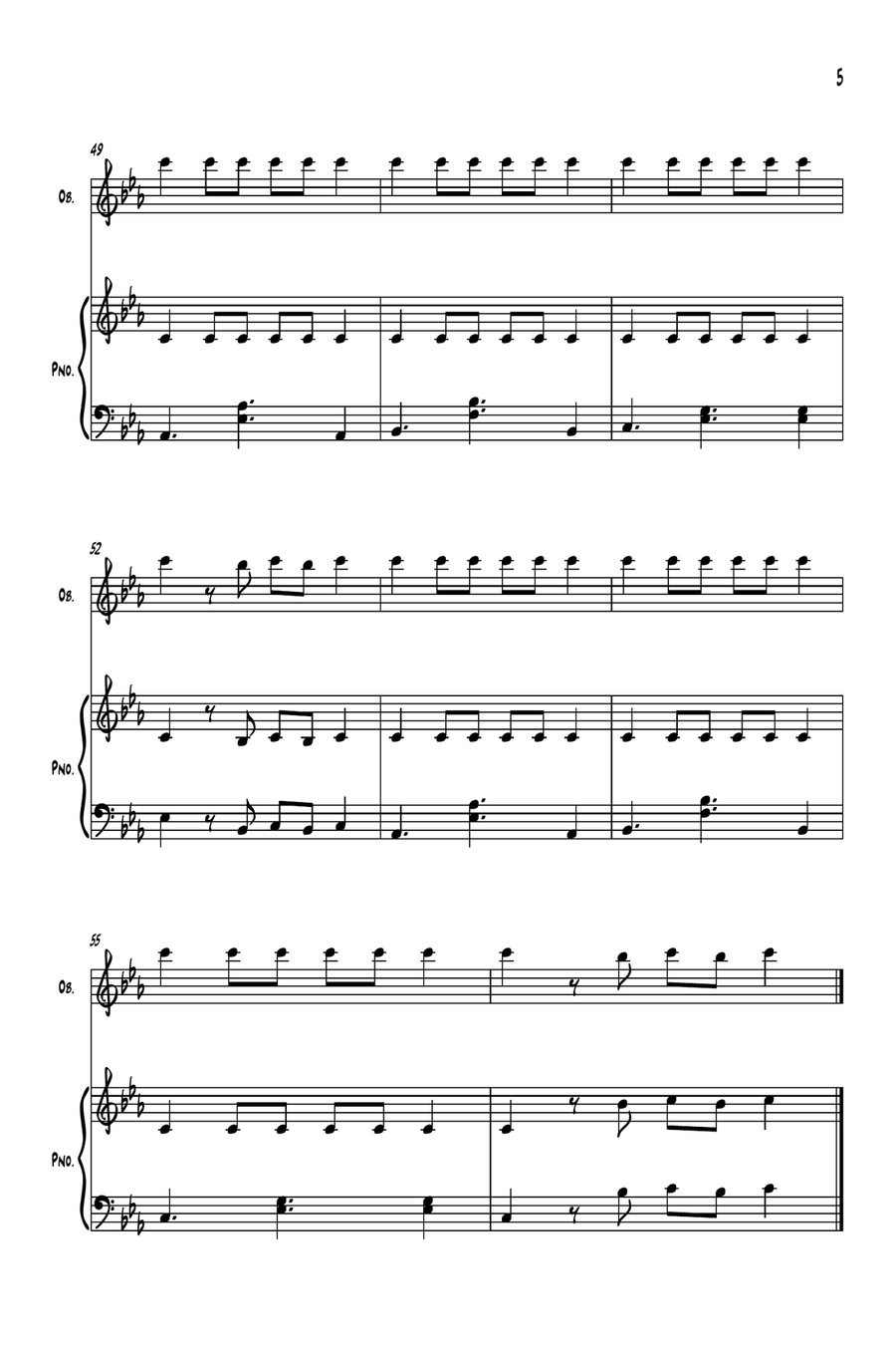 Apt. Piano scores gallery preview page 5