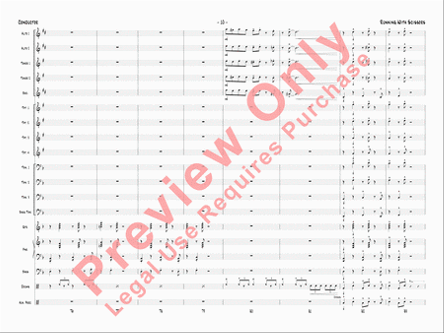 Running with Scissors Jazz Ensemble scores gallery preview page 13