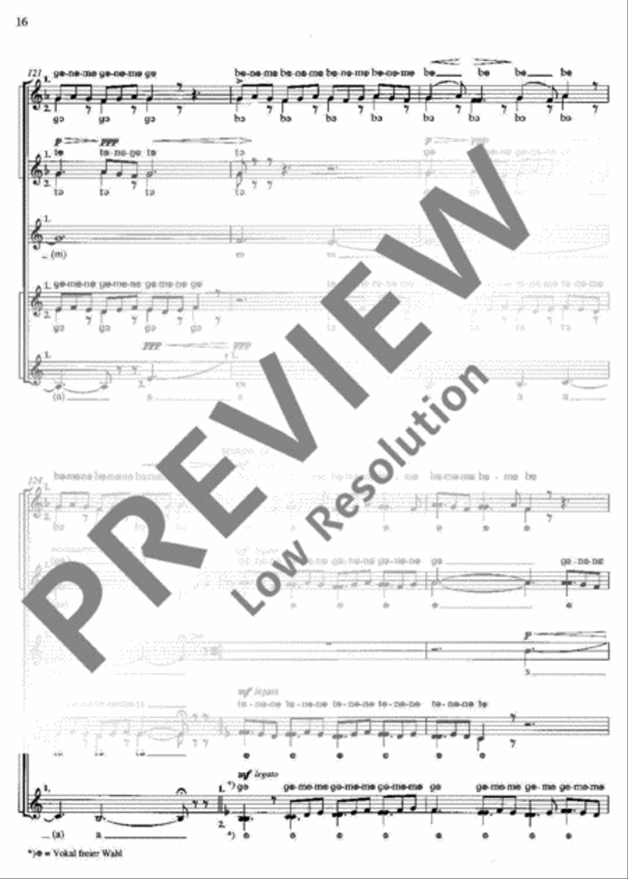 Amazones Amazones Women's Choir scores gallery preview page 16