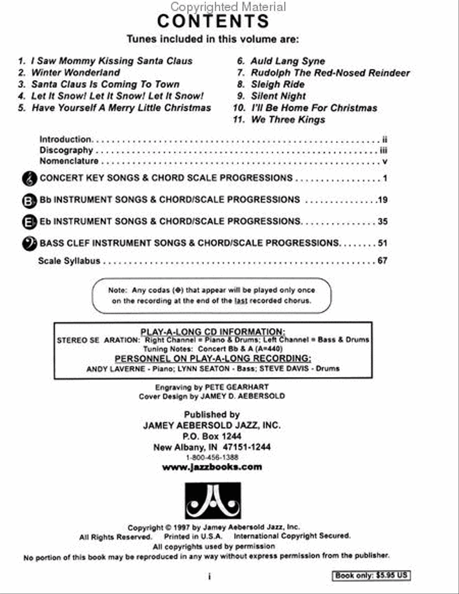 Volume 78 - Jazz Holiday Classics Voice scores gallery preview page 2