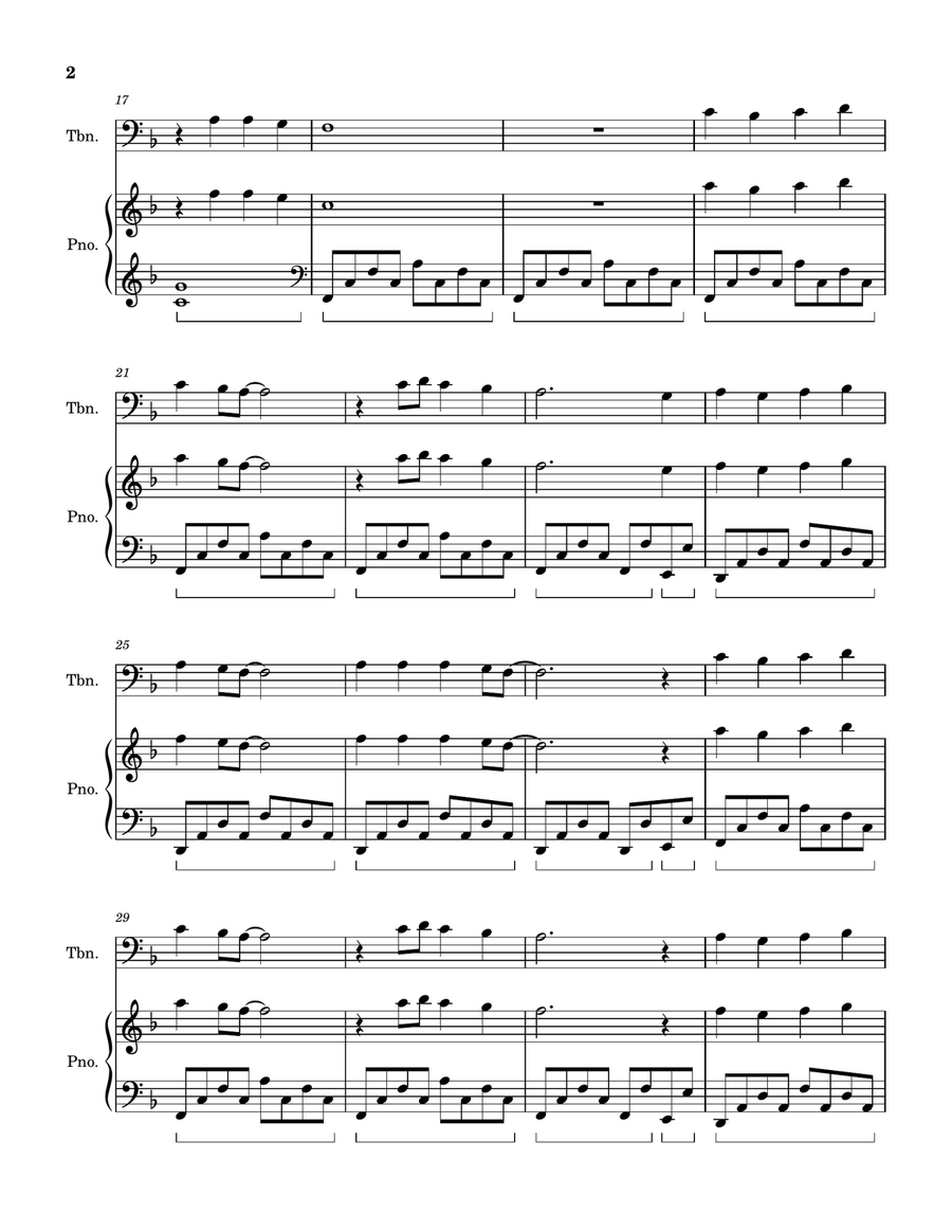 Leaves From The Vine Piano scores gallery preview page 2
