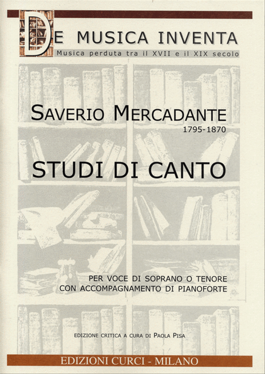 Studi di canto Voice Solo scores gallery preview page 1