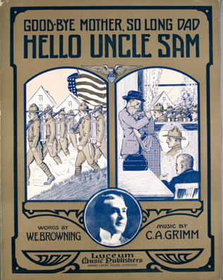Book cover for Good-bye Mother, So Long Dad. Hello Uncle Sam