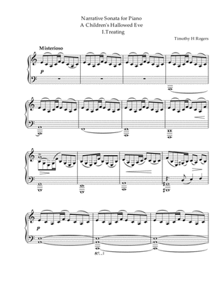 Narrative Sonata no.1 for Piano (A Children's Hallowed Eve)