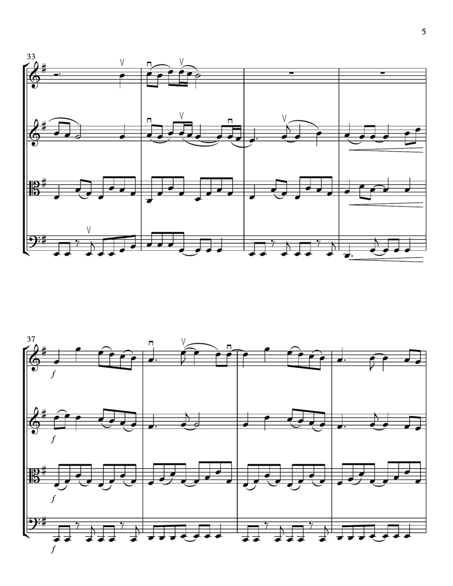 I Want It That Way String Quartet scores gallery preview page 5
