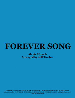 Book cover for Forever Song