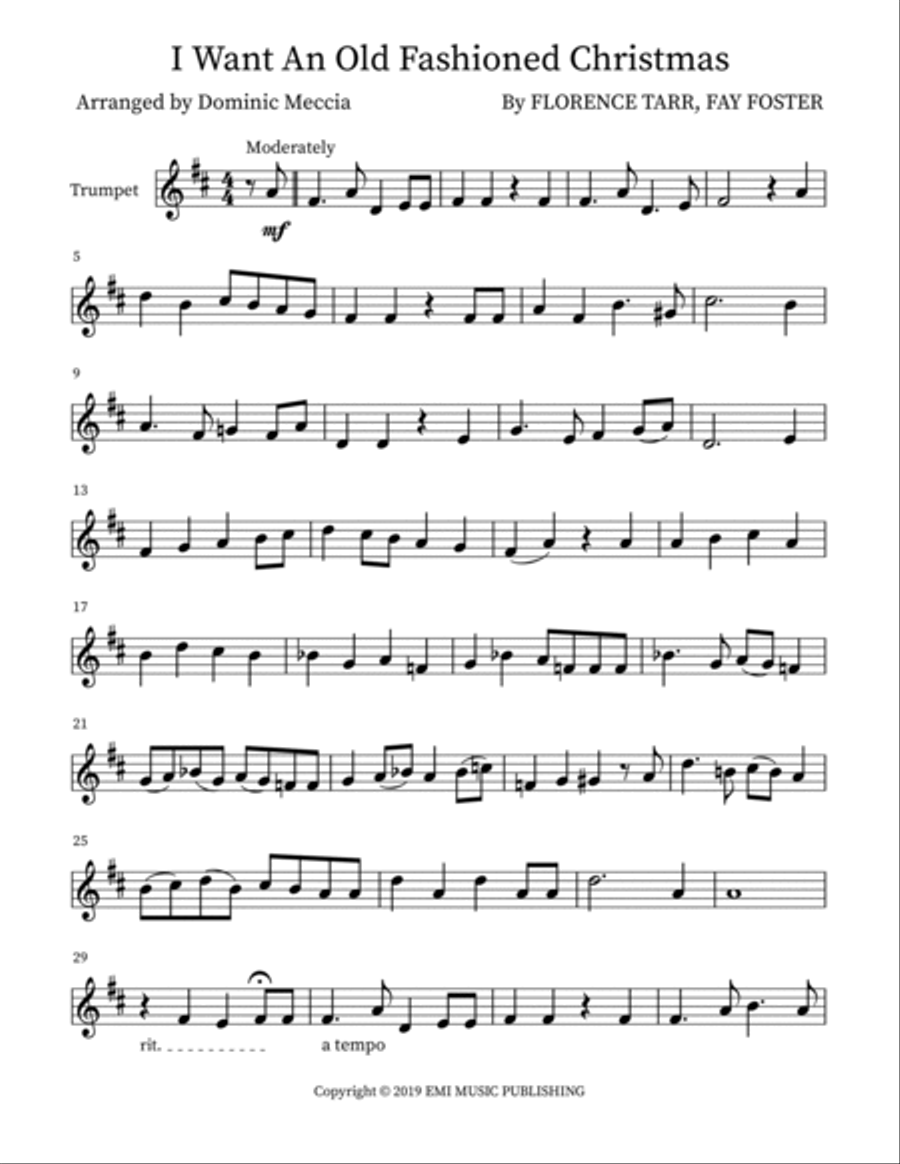 I Want An Old Fashioned Christmas Small Ensemble scores gallery preview page 5