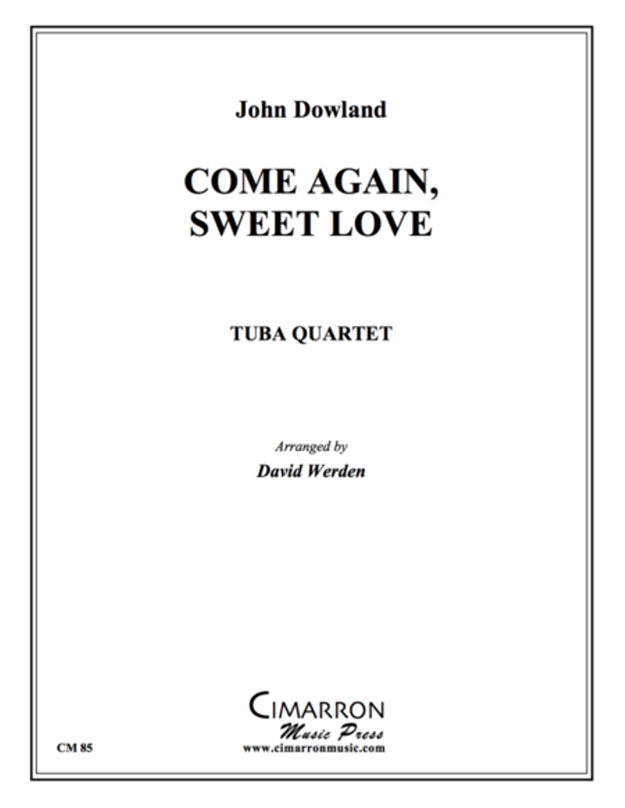 Come Again, Sweet Love Come Again, Sweet Love EETT scores gallery preview page 1