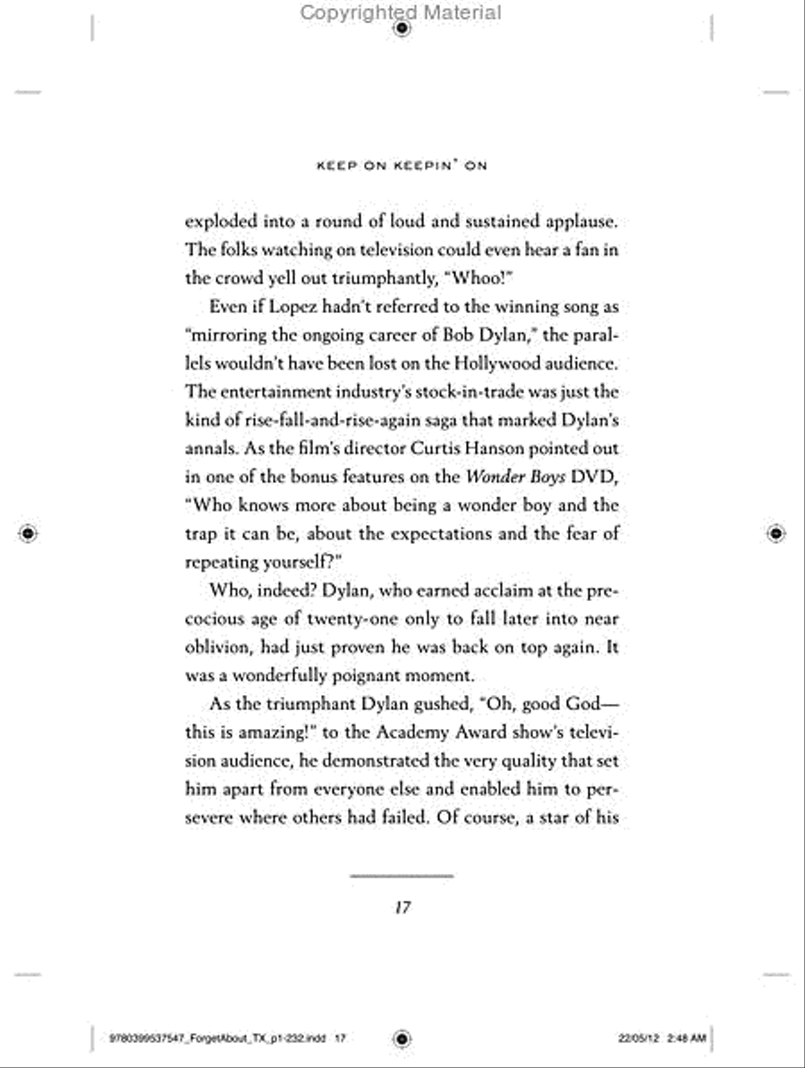 Forget About Today Guitar scores gallery preview page 18