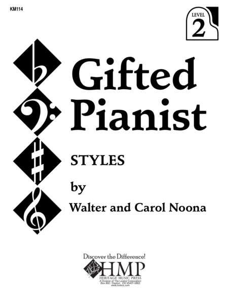 Gifted Pianist: Styles, Book 2