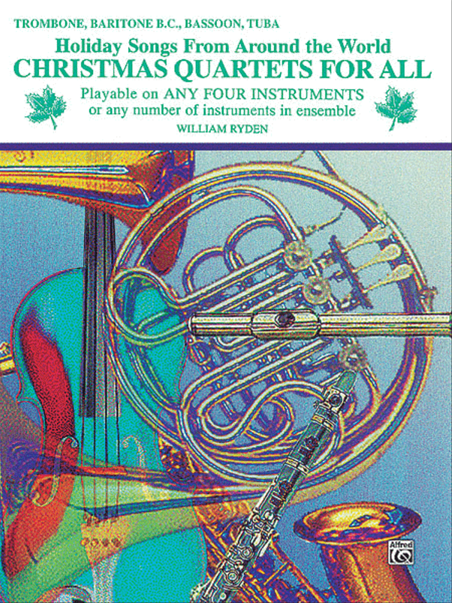 Christmas Quartets for All (Holiday Songs from Around the World) Small Ensemble scores gallery preview page 1