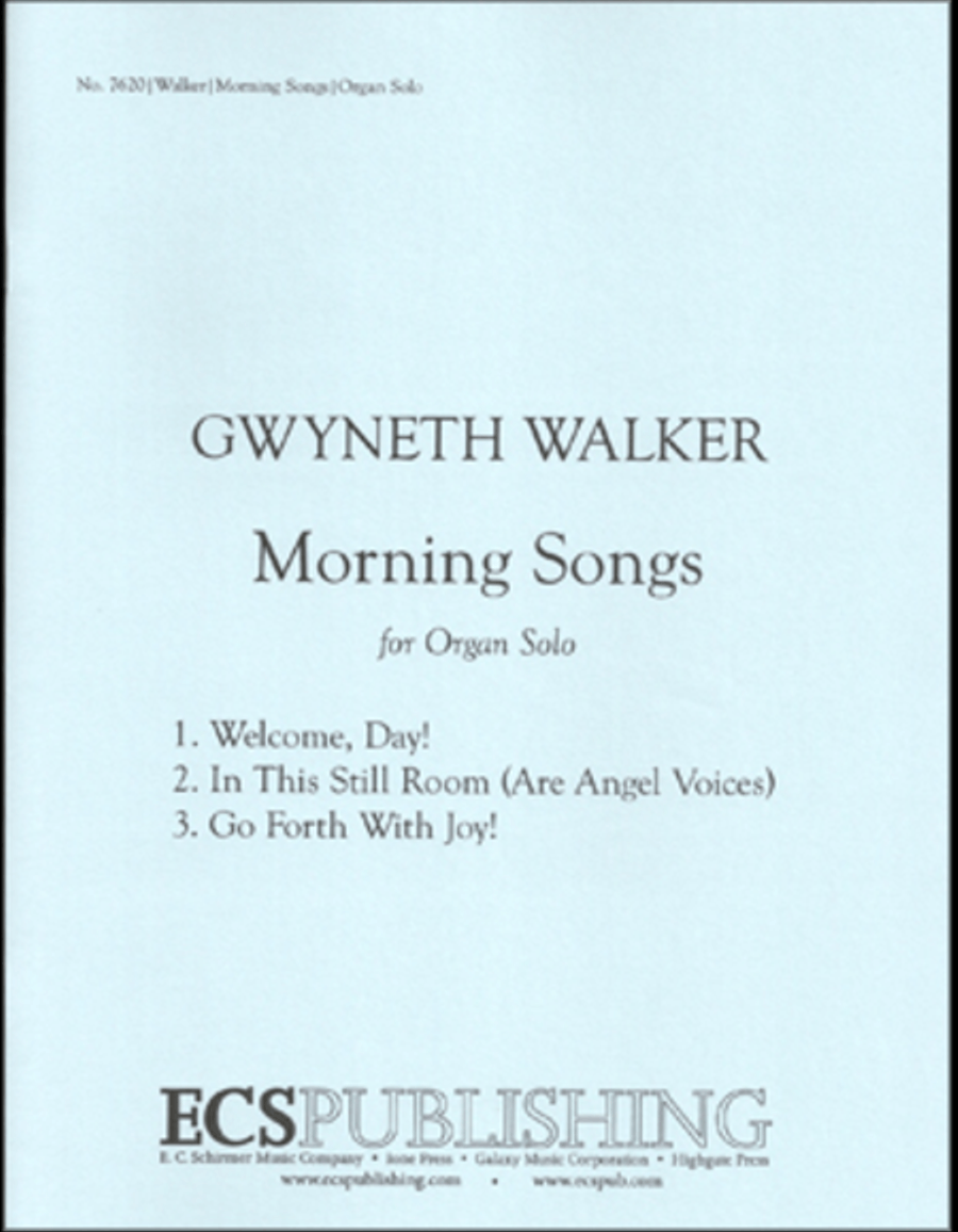 Morning Songs Organ scores gallery preview page 1
