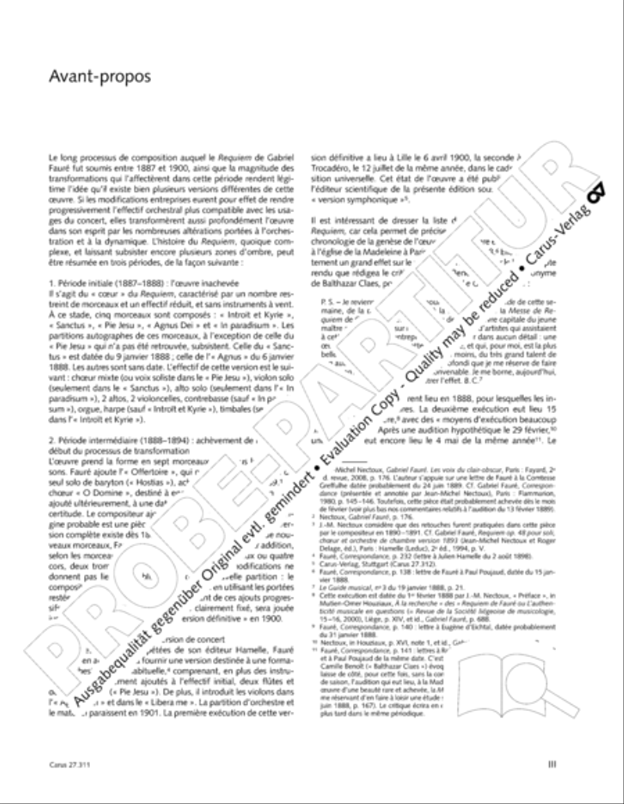 Requiem - church version (Requiem. Fassung mit kleinem Orchester) 4-Part scores gallery preview page 5