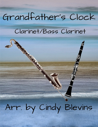 Grandfather's Clock, Bb Clarinet and Bb Bass Clarinet Duet