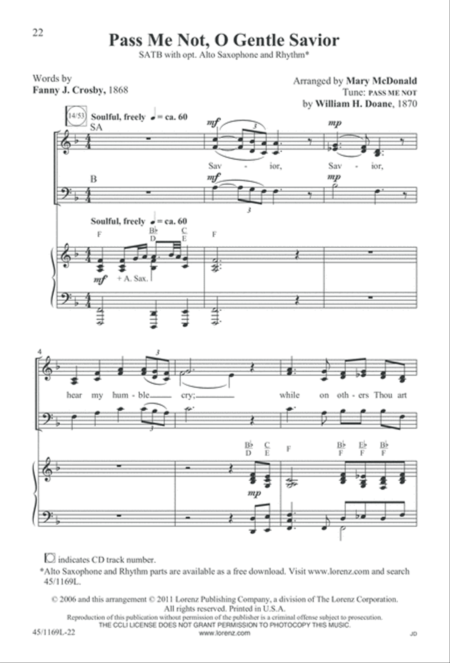 Simply Southern Gospel Simply Southern Gospel 3-Part scores gallery preview page 22