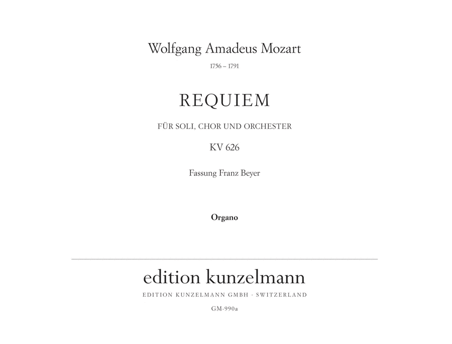 Requiem (Revised edition from 2006)