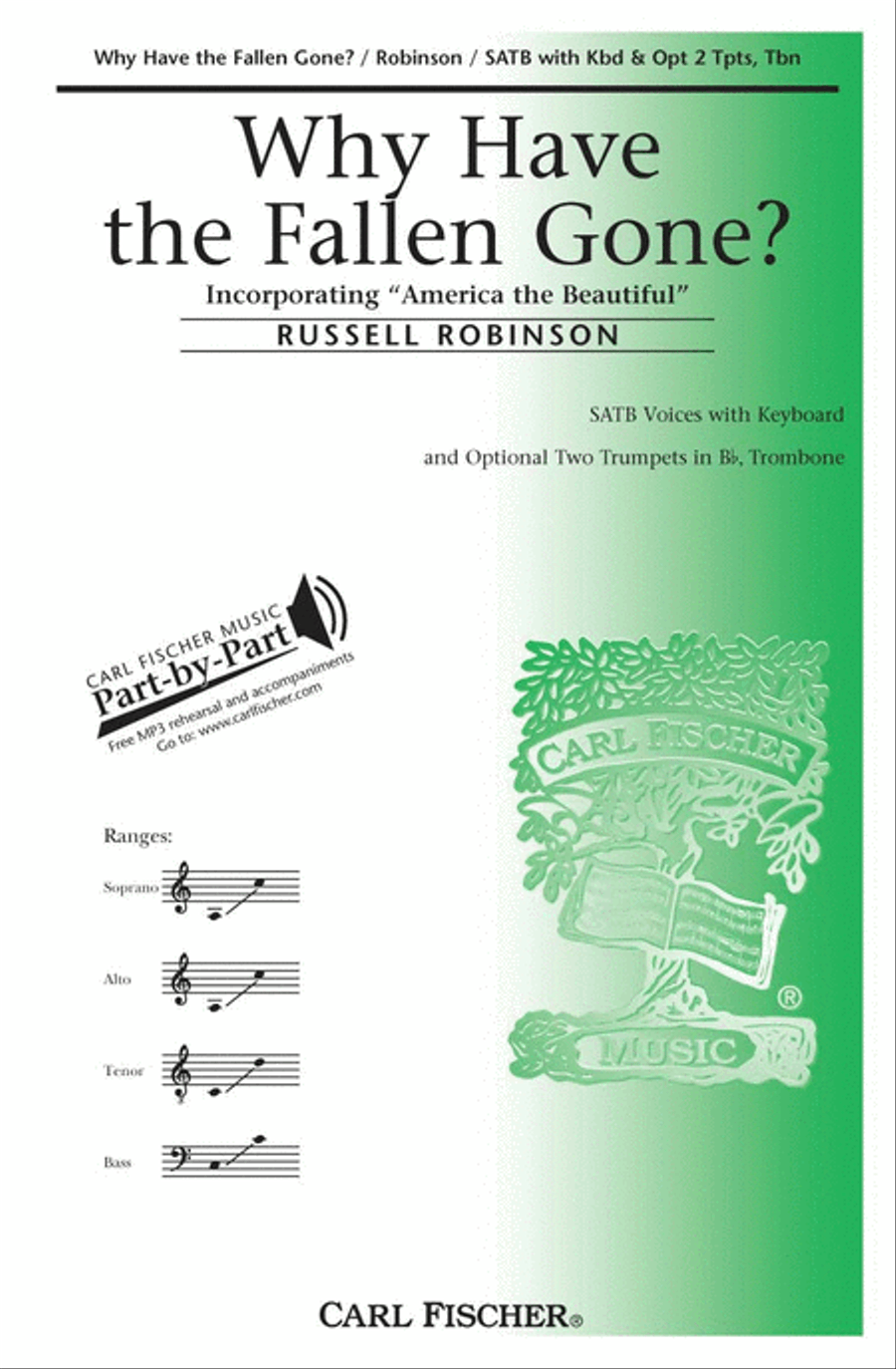 Why Have the Fallen Gone? Choir scores gallery preview page 1