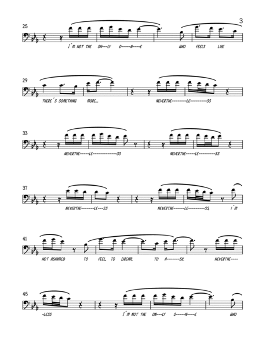Nevertheless Alto Voice scores gallery preview page 3