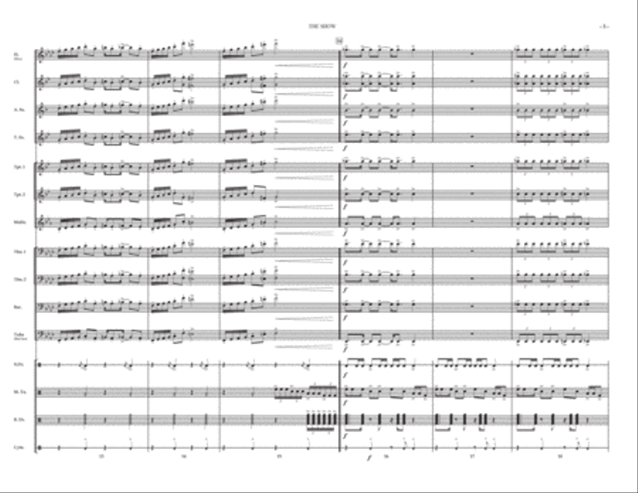 The Show Marching Band scores gallery preview page 3