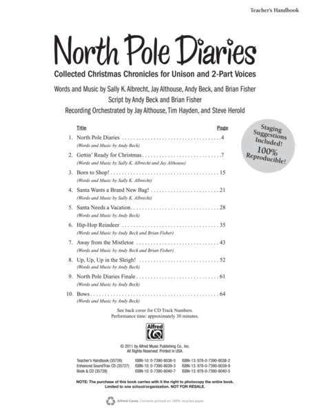 North Pole Diaries - SoundTrax CD (CD only) image number null