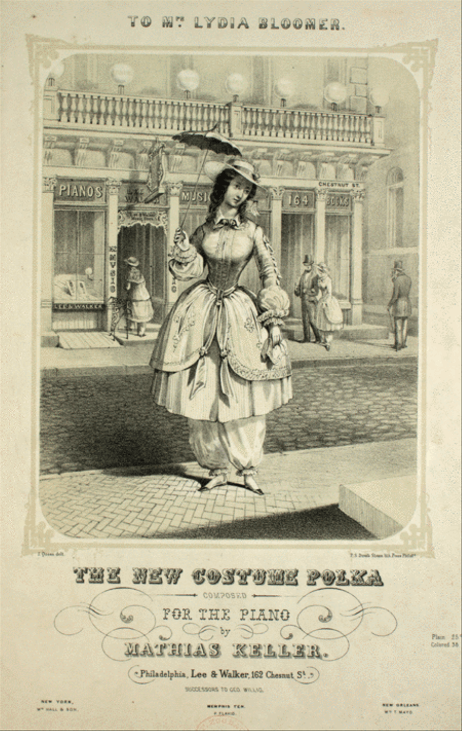 The New Costume Polka Piano Solo scores gallery preview page 1
