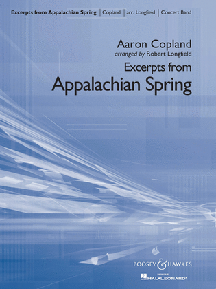 Book cover for Excerpts from Appalachian Spring