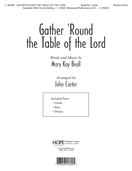 Gather 'Round the Table of the Lord