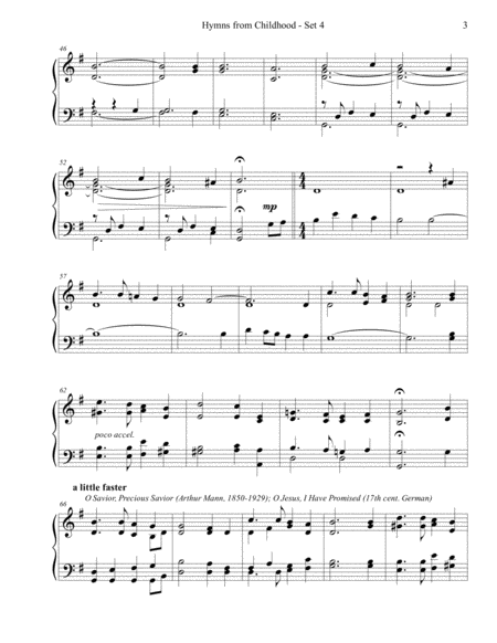 Hymns from Childhood - Set 4 (piano solo) image number null
