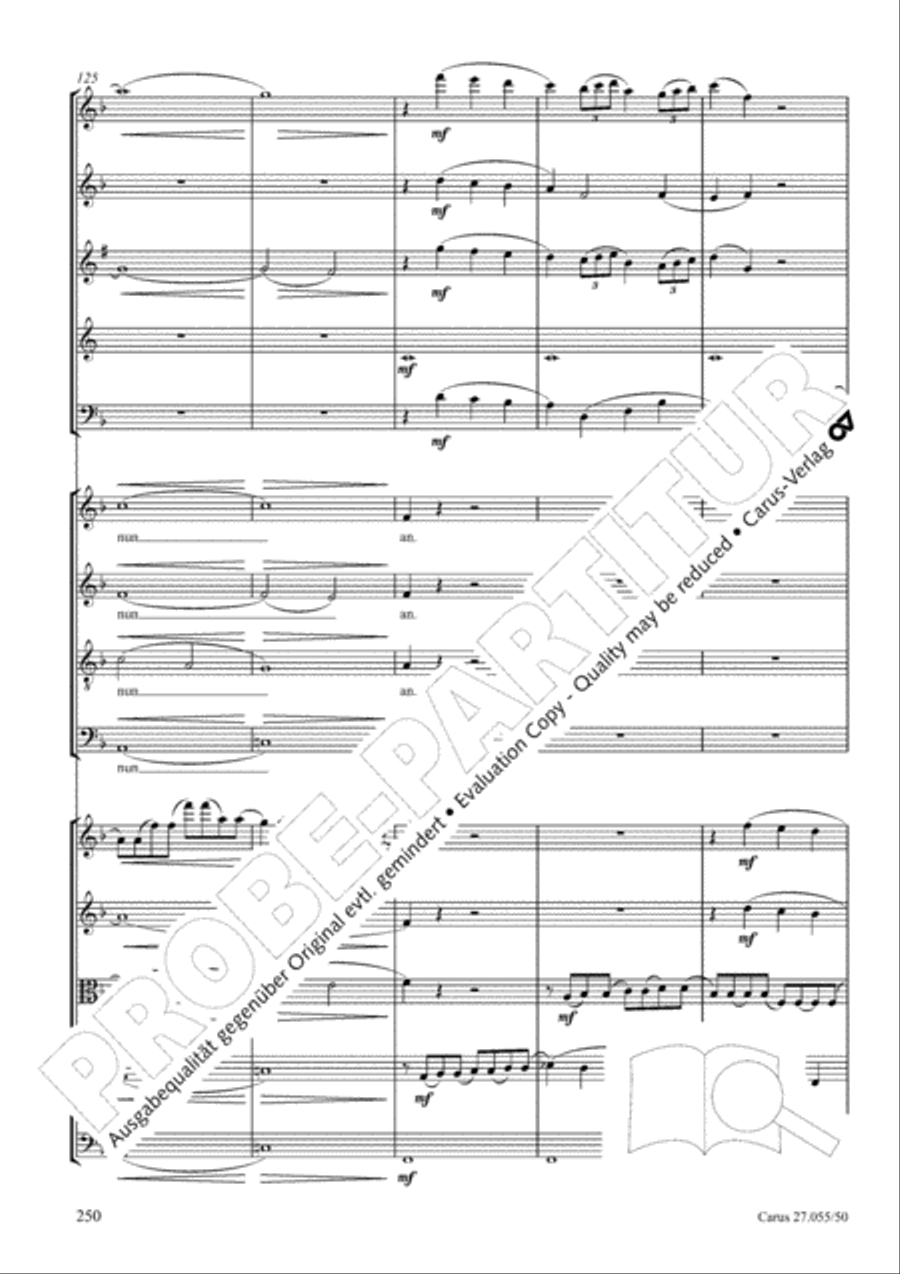 Ein Deutsches Requiem (German Requiem) 4-Part scores gallery preview page 257