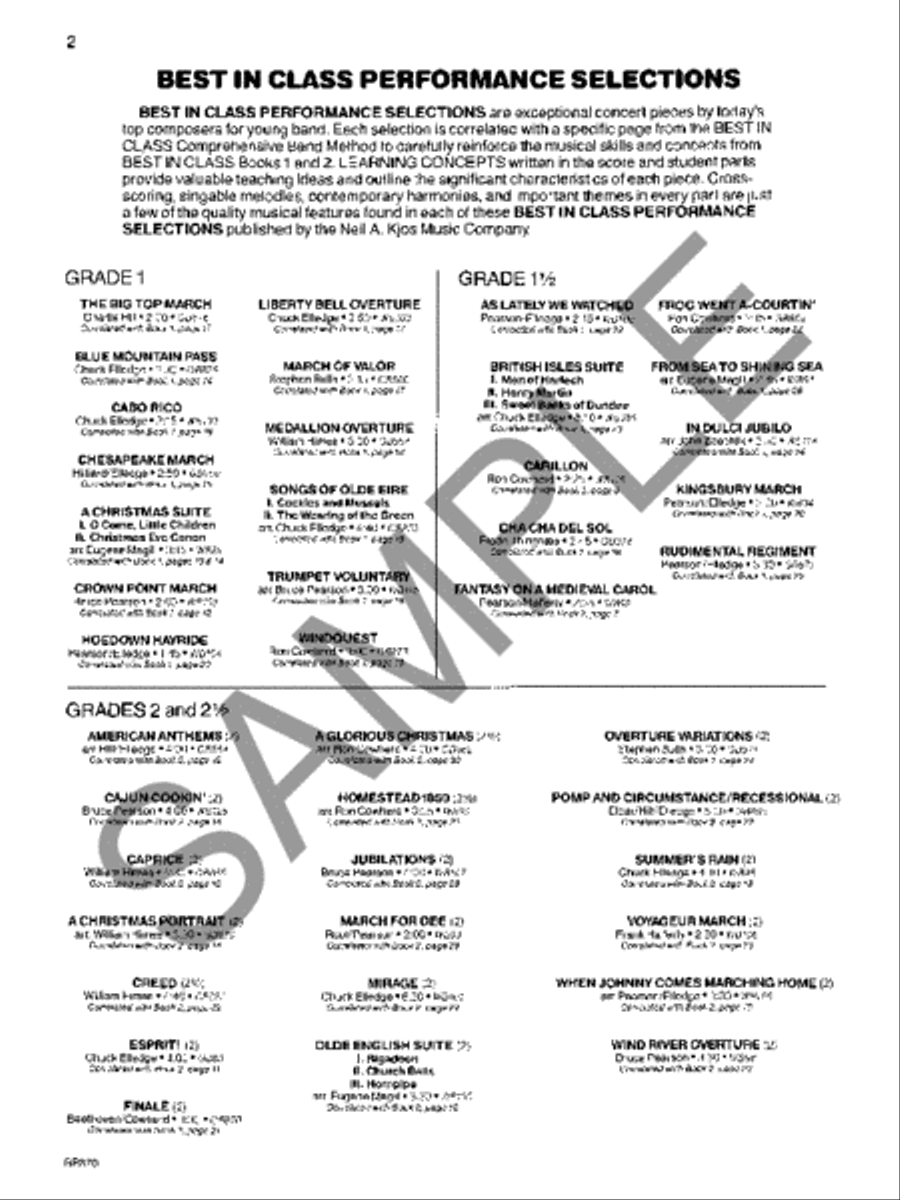 A Christmas Portrait - Score Concert Band scores gallery preview page 2