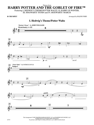 Harry Potter and the Goblet of Fire, Themes from: 1st B-flat Trumpet