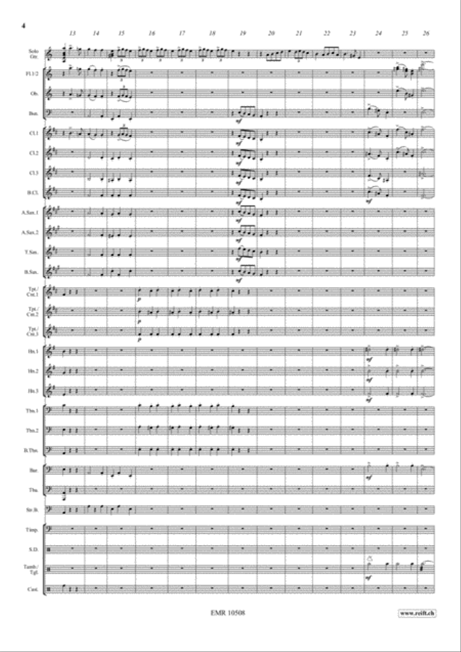 Intermedio Concert Band scores gallery preview page 5