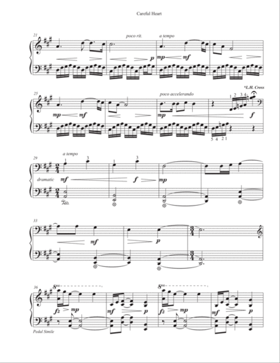 Careful Heart Careful Heart Piano Method scores gallery preview page 2