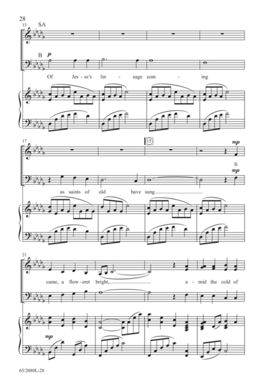 A Noel Celebration 3-Part scores gallery preview page 17