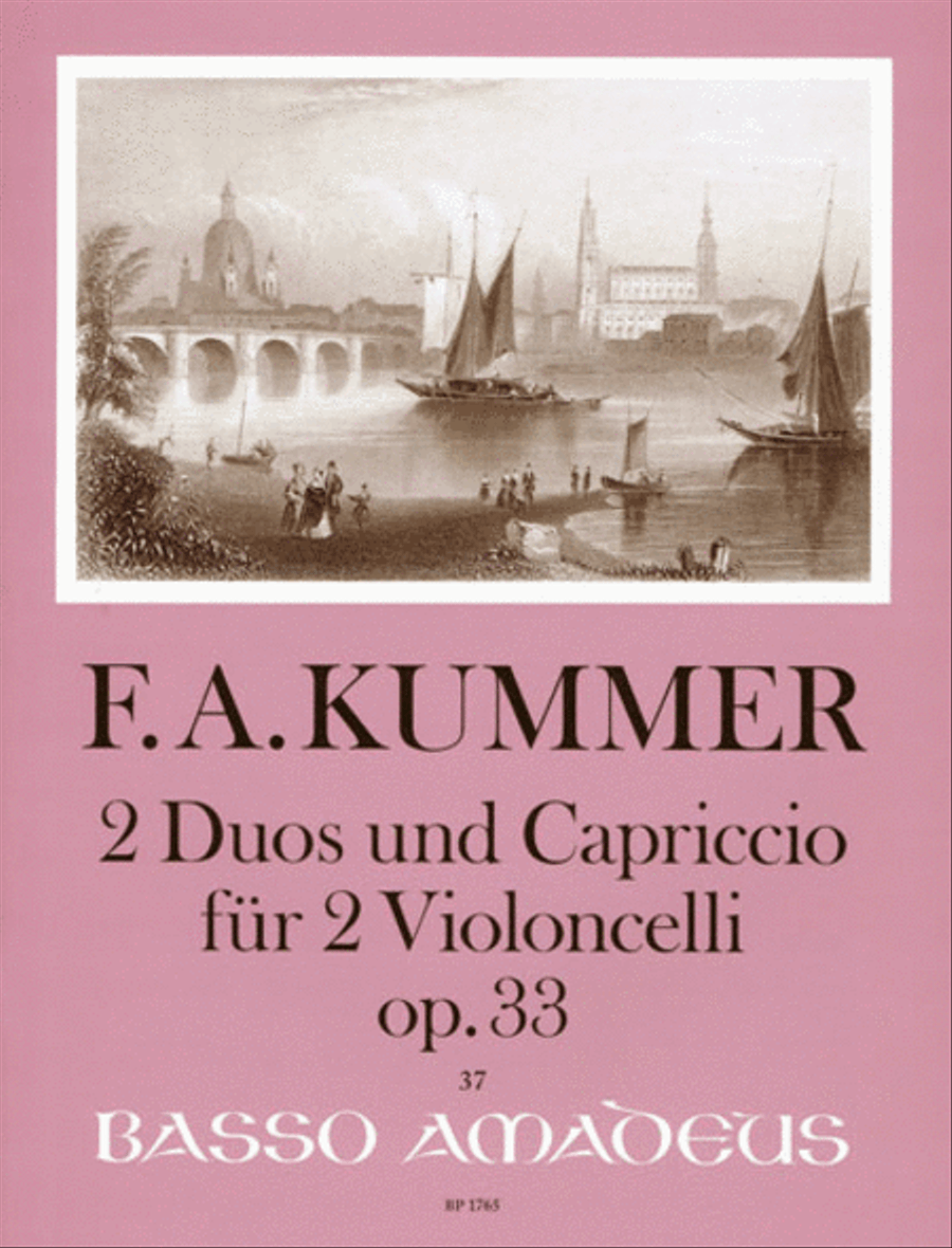 2 Duos and Capriccio op. 33 Cello scores gallery preview page 1