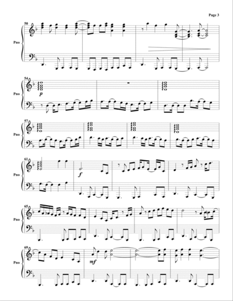 Smooth Operator Piano Solo scores gallery preview page 3