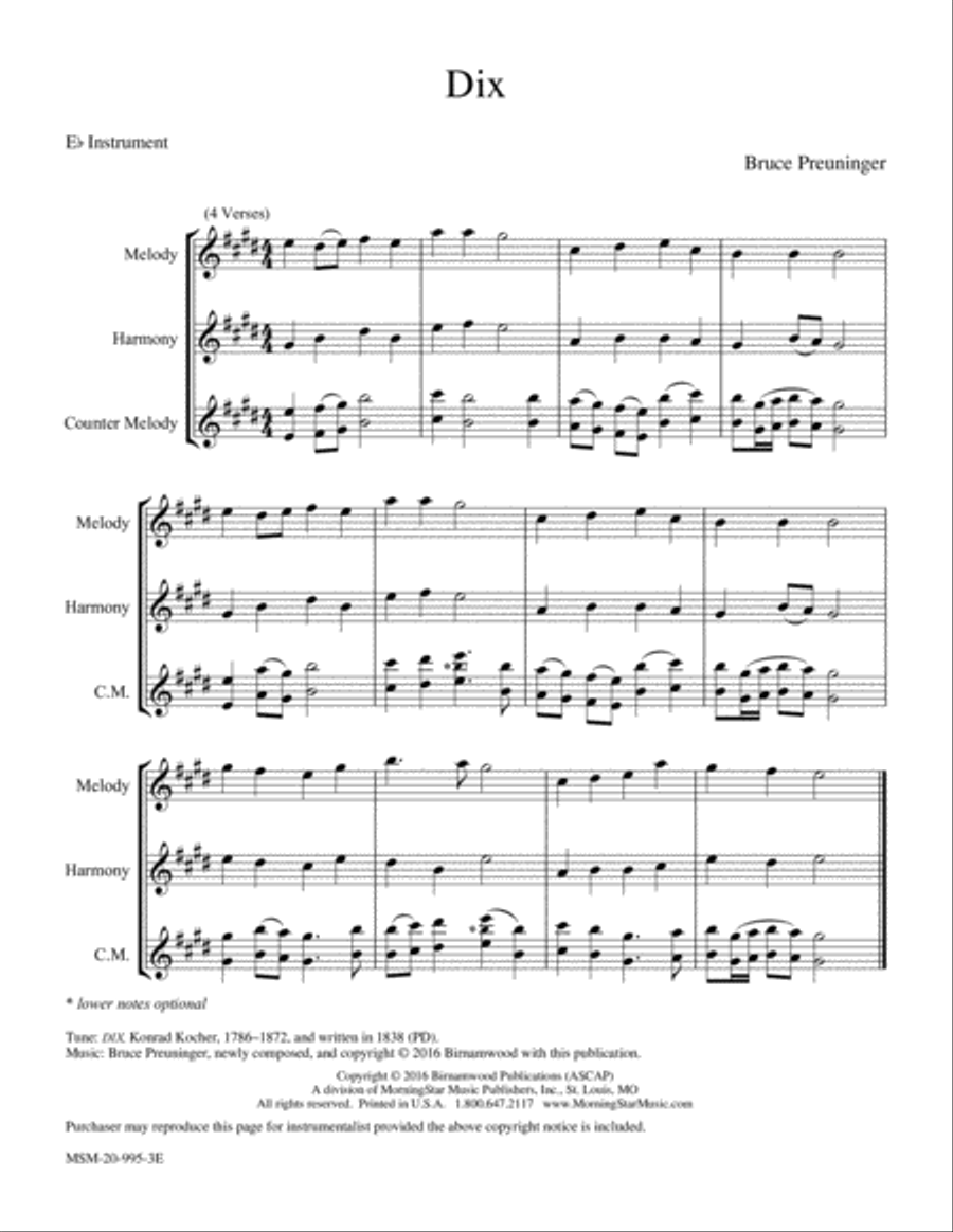 Dix Piano and Keyboard scores gallery preview page 3
