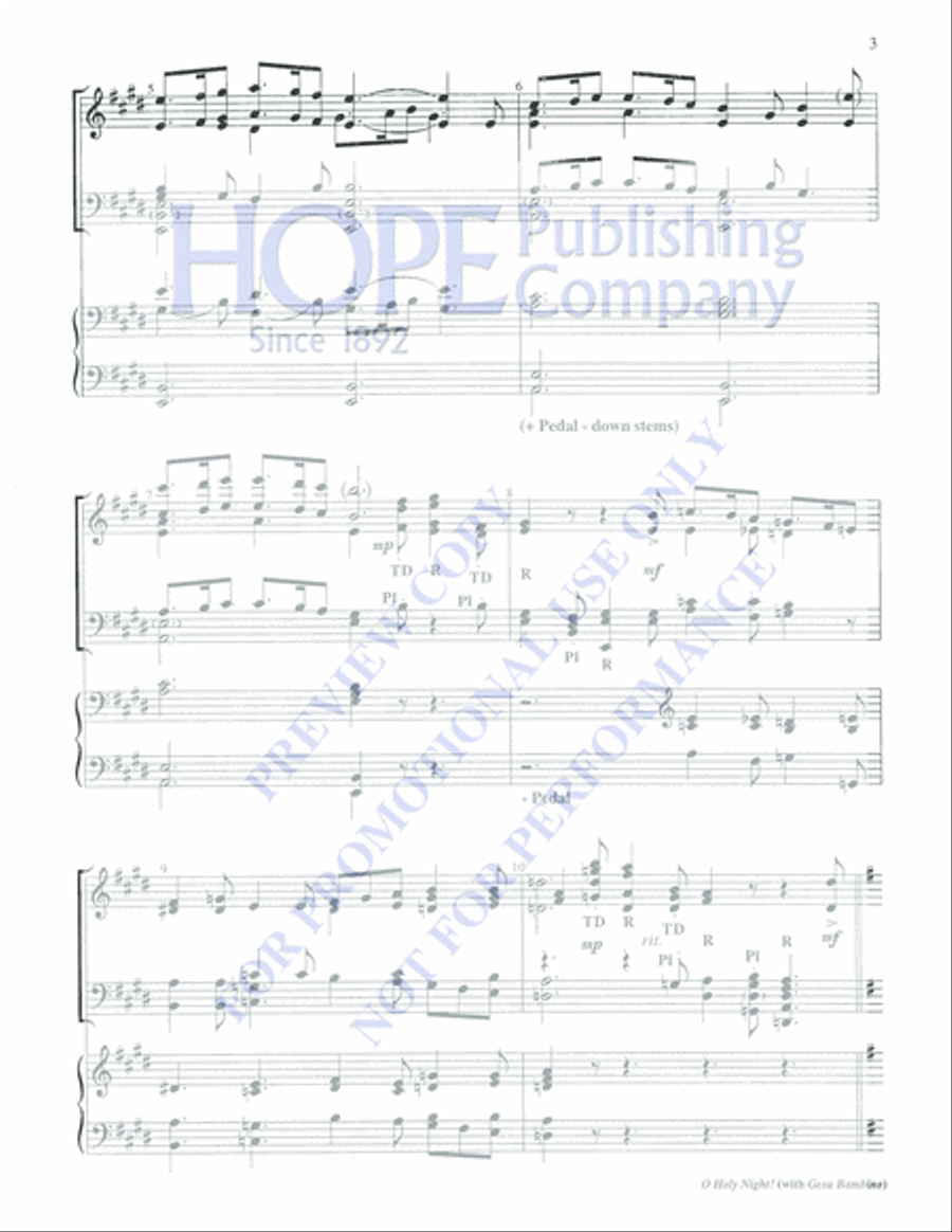 O Holy Night O Holy Night Orchestra scores gallery preview page 3