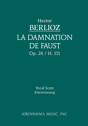 Book cover for La damnation de Faust, H 111