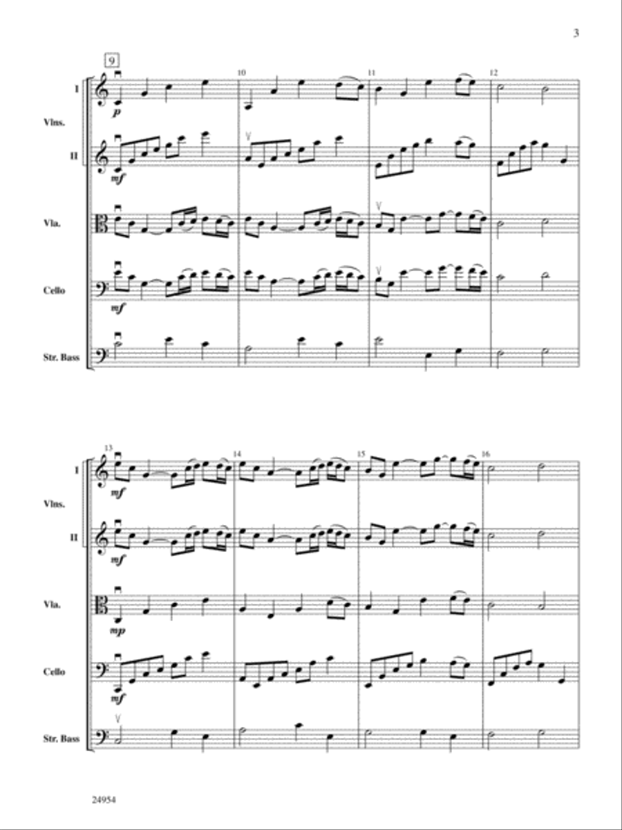 Circinus: Score String Orchestra scores gallery preview page 3